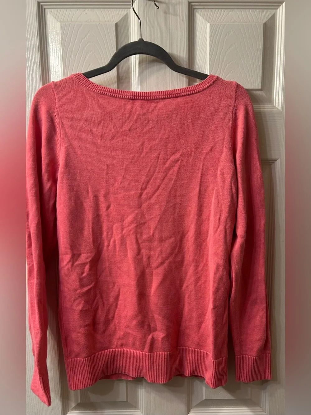 LILLY PULITZER MARIELLE SWEATER A MONOGRAM, SIZE L - Picture 2 of 6